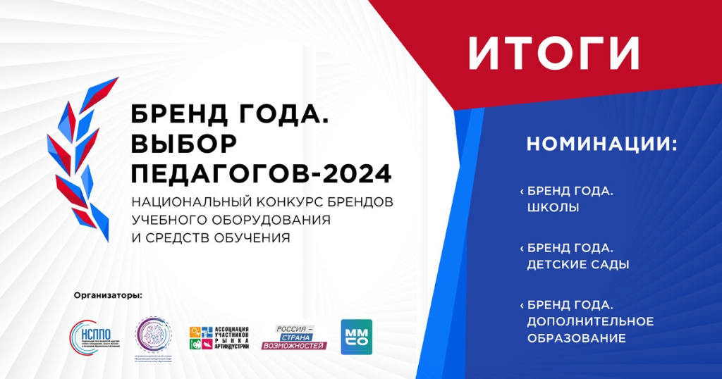 Российские педагоги выбрали лучшие бренды