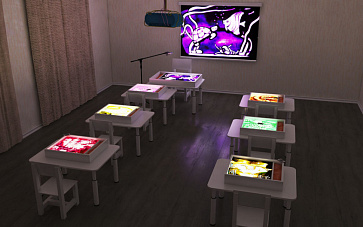 Студия для рисования песком "Натюрморт" (МДФ) – портал поставщиков НСППО - 1