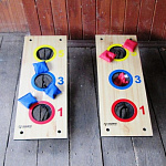 Игра 3 в 1 "Метай-ка"