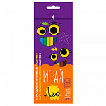 "Лео" "Играй" LGMNCP-12 Набор трехгранных карандашей 6 неоновых+6 металлик заточенный 12 цв. – портал поставщиков НСППО