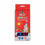 "KANZY" "Сказочный замок" CP-1024 Набор цветных карандашей заточенный 24 цв.