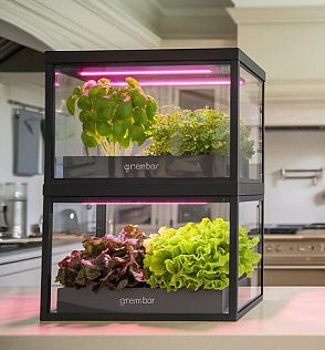 Умная теплица  "Дюймовочка" настольная Greenbar для выращивания цветов, ягод и пряных трав – портал поставщиков НСППО - 1