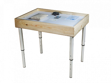 Световой стол для рисования песком "Макси" (сосна) – портал поставщиков НСППО - 1