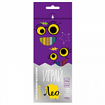 "Лео" "Играй" LGMCP-12 Набор трехгранных карандашей металлик заточенный 12 цв.