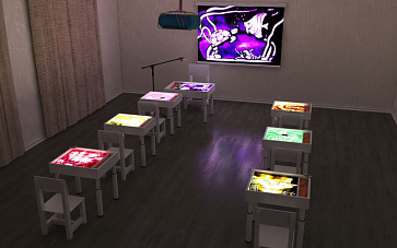 Студия для рисования песком "Панорама" (МДФ) – портал поставщиков НСППО - 1