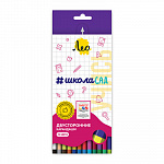 "Лео" "Учись" LSDCP-12 Набор двусторонних карандашей заточенный 24 цв.