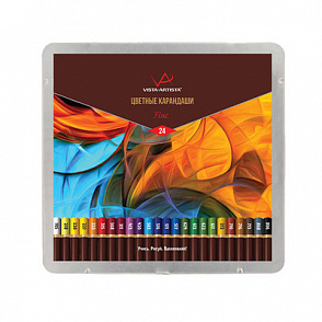 "VISTA-ARTISTA" Fine VFCM-24 Набор цветных карандашей заточенный 24 цв. – портал поставщиков НСППО - 1