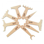 Набор инструментов для рисования песком (9 шт, фанера) – портал поставщиков НСППО