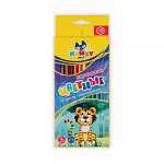 "KANZY" CP-2012 Набор цветных карандашей "Мой друг тигрёнок" 12 цв.