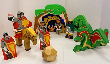 Игровой набор "Богатыри и Разбойники" – портал поставщиков НСППО - 1