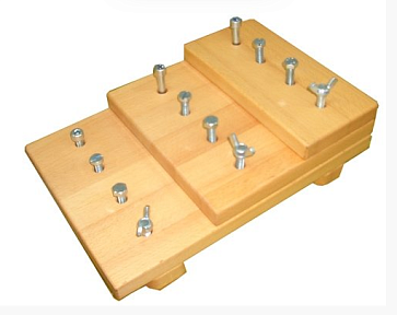 Тренажер на силу пальцев рук "Винтики" – портал поставщиков НСППО - 1