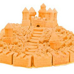 Кинетический песок, цвет оранжевый6