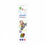 "Мишка" MCP-9006 Набор карандашей металлик заточенный 6 цв.