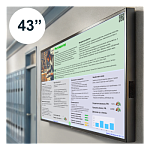 "Магазин Профессий", универсальный ТВ-стенд 43" – портал поставщиков НСППО