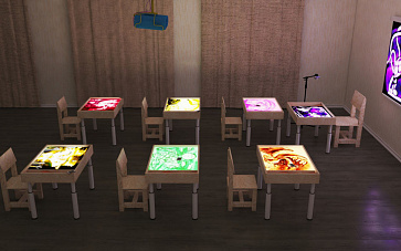 Студия для рисования песком "Портрет" (дерево) – портал поставщиков НСППО - 1