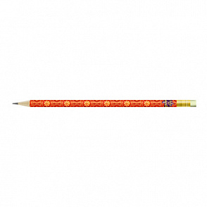 "ВКФ" "Царевны" TSR Карандаш графитный круглый с ластиком заточенный ТМ (HB) – портал поставщиков НСППО - 1