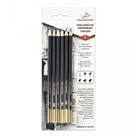 "VISTA-ARTISTA" VAGPB-6 Чернографитные карандаши (в блистере) заточенный 6 шт.