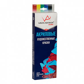 "VISTA-ARTISTA" Studio набор VAAP-2212 12 цв. 22 мл – портал поставщиков НСППО - 1
