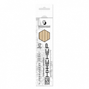 "ВКФ" "ИНЖЕНЕР" 12B-1240 Набор графитных карандашей заточенный ассорти 12 шт. – портал поставщиков НСППО - 1