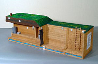 Макет убежища - простейшего укрытия в разрезе – портал поставщиков НСППО