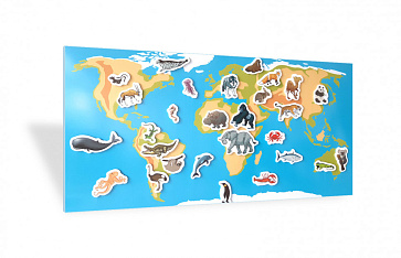 Дидактическая магнитная доска "Кто где живет" – портал поставщиков НСППО - 1