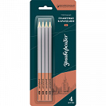 "ВКФ" "Университет" 4BL-5100 Набор графитных карандашей трехгранные заточенный ТМ (HB) 4 шт. – портал поставщиков НСППО