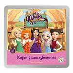 "ВКФ" "Царевны" TSR-CPM-6024 Набор цветных карандашей "Царевны" заточенный 24 цв.