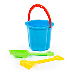 Набор №66: ведро-цветок малое, лопатка малая №3, грабельки малые №3, артикул 3591 – портал поставщиков НСППО