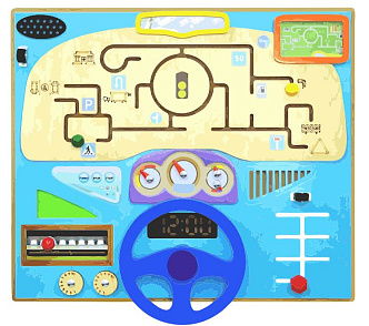 Бизиборд "Юный водитель" – портал поставщиков НСППО - 1