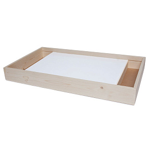 Световой планшет для рисования песком "Стандарт" с 2 отсеками (сосна) – портал поставщиков НСППО - 1