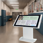 "Магазин Профессий", интерактивный стенд 55" – портал поставщиков НСППО