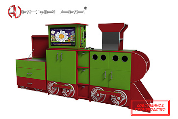 Профессиональный интерактивный логопедический комплекс «AVKompleks Logo 30» в форме паровоза – портал поставщиков НСППО - 1