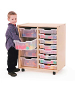 Стеллаж мобильный "Лоточки №2" – портал поставщиков НСППО