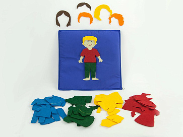 Синий квадрат "Одень человечка" – портал поставщиков НСППО - 1