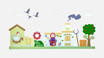 Комплект декоративно-развивающих панелей «В гости к бабушке» – портал поставщиков НСППО - 1