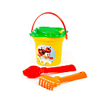 Набор №28: ведро малое, ситечко-цветок, совок №2, грабельки №2, Артикул 2204 – портал поставщиков НСППО