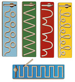 Набор тренажеров для письма (5 шт)