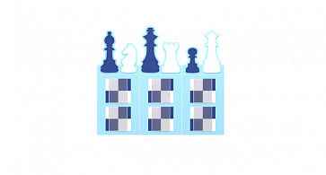 Информационный стенд с декором "Шахматные фигуры" – портал поставщиков НСППО - 1