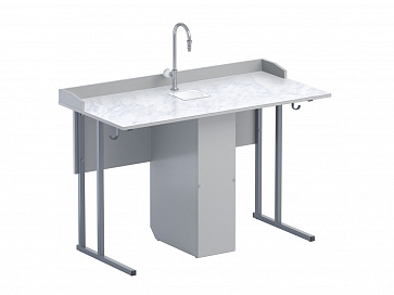 Стол лабораторный химический с бортиками и сантехникой – портал поставщиков НСППО - 1