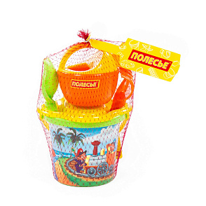 Набор №210: ведро малое с наклейкой, ситечко-цветок, совок №2, грабельки №2, лейка малая №3, артикул 0672 – портал поставщиков НСППО - 9