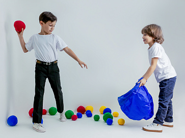 Мешок с обручем для сбора мячиков  – портал поставщиков НСППО - 4