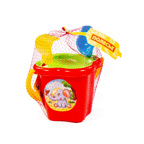 Набор №23: ведро-цветок среднее, ситечко-цветок, совок №2, грабельки №2, Артикул 2150 – портал поставщиков НСППО - 6