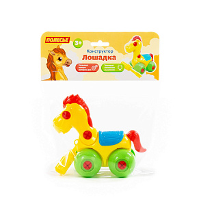 Конструктор "Лошадка" (22 элемента) (в пакете), артикул 83548 – портал поставщиков НСППО - 6