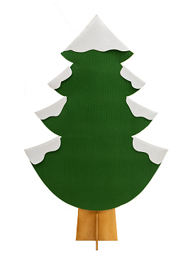 Набор "Новогодняя ель" (ель - чехол, 12 шаров, верхушка, 12 снежинок, 7 сугробов) Малый – портал поставщиков НСППО - 3