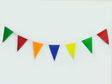 Флажная лента - треугольная – портал поставщиков НСППО - 1