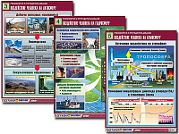 Комплект таблиц по географии "Геоэкология и природопользование" (8 табл., формат А1, лам.) – портал поставщиков НСППО