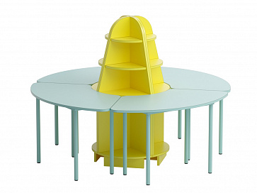 Дидактический набор мебели Ромашка – портал поставщиков НСППО - 1