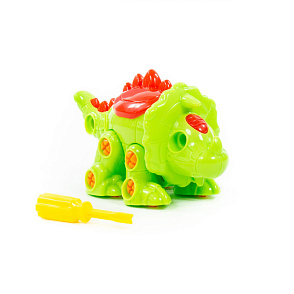 Конструктор-динозавр "Трицератопс" (32 элемента) (в пакете), артикул 76717 – портал поставщиков НСППО - 5