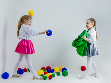 Мешок с обручем для сбора мячиков  – портал поставщиков НСППО - 3