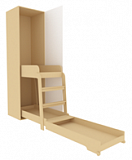 Трансформируемая кровать детская двухъярусная ТКДД-3